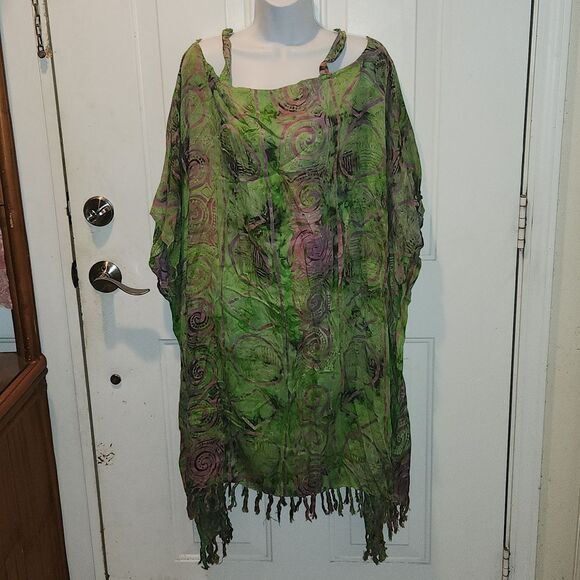 The Beach Collection Vintage Beach Dress OS NWT - Picture 1 of 5